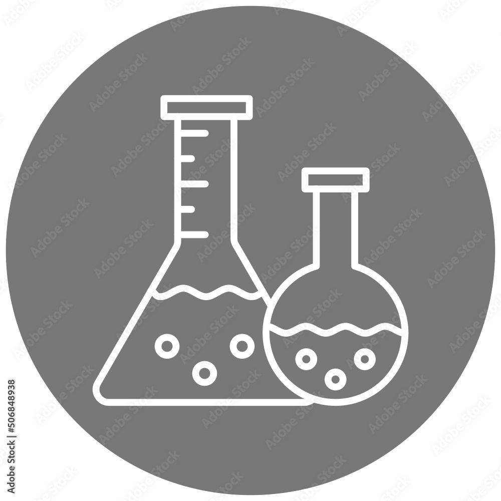 Chemistry bottle Icon Chemistry bottle Icon