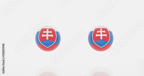 Slovakia flag icon or symbols Free Download Slovakia flag icon or symbols - GFXLoad
