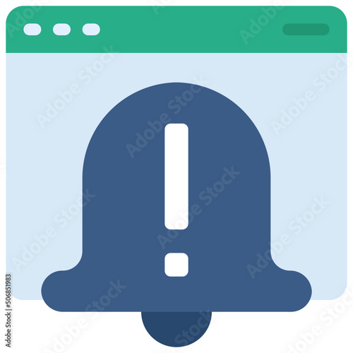 Website Alert Icon