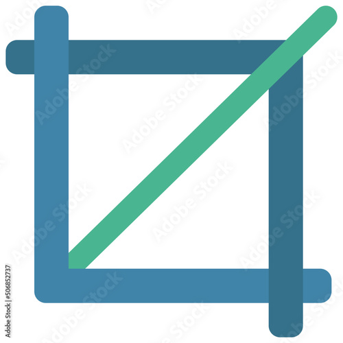 Free Download Crop Tool Icon - GFXLoad