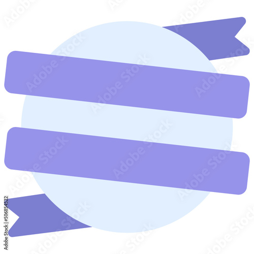Circle Banner Icon