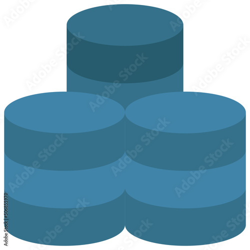 Three Databases Icon