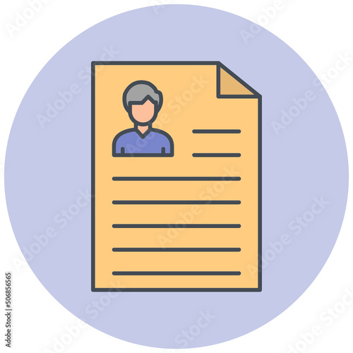 CV Icon Design