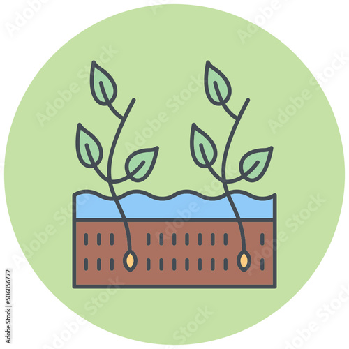 Seeding Icon Design