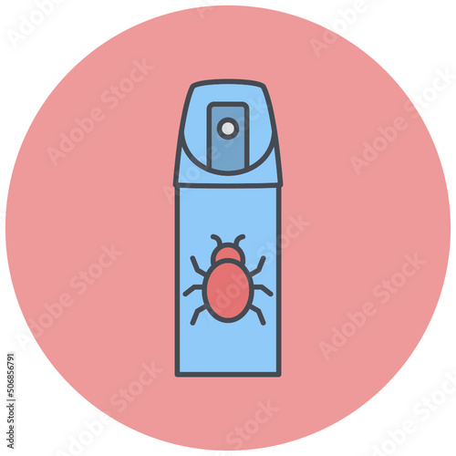 Bug Spray Icon Design