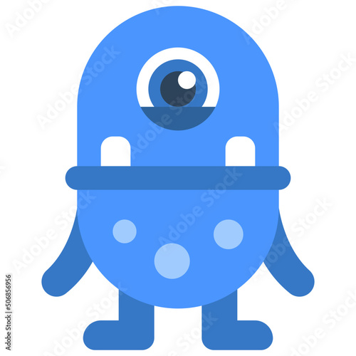 Big Chin Monster Icon