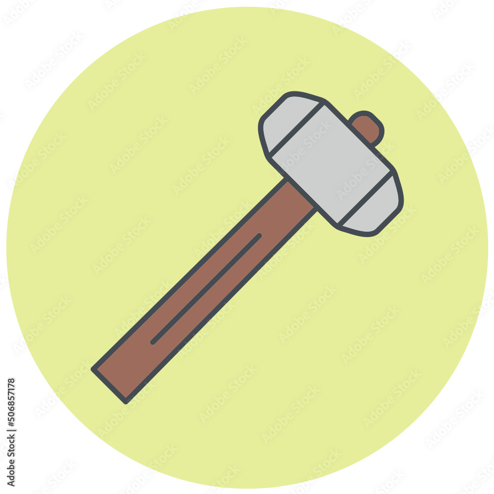 Hammer Icon Design Hammer Icon Design