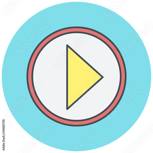 Free Download Play Icon Design - GFXLoad