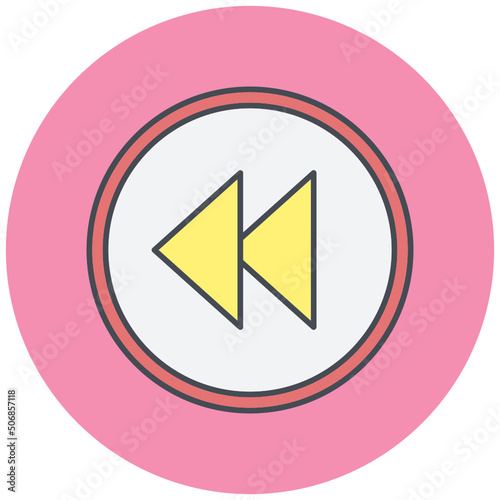 Backward Icon Design Free Download Backward Icon Design - GFXLoad