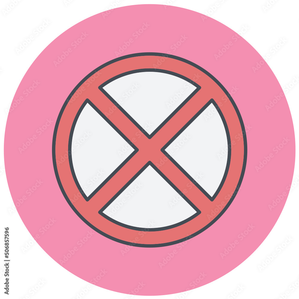 No Stopping Icon Design No Stopping Icon Design