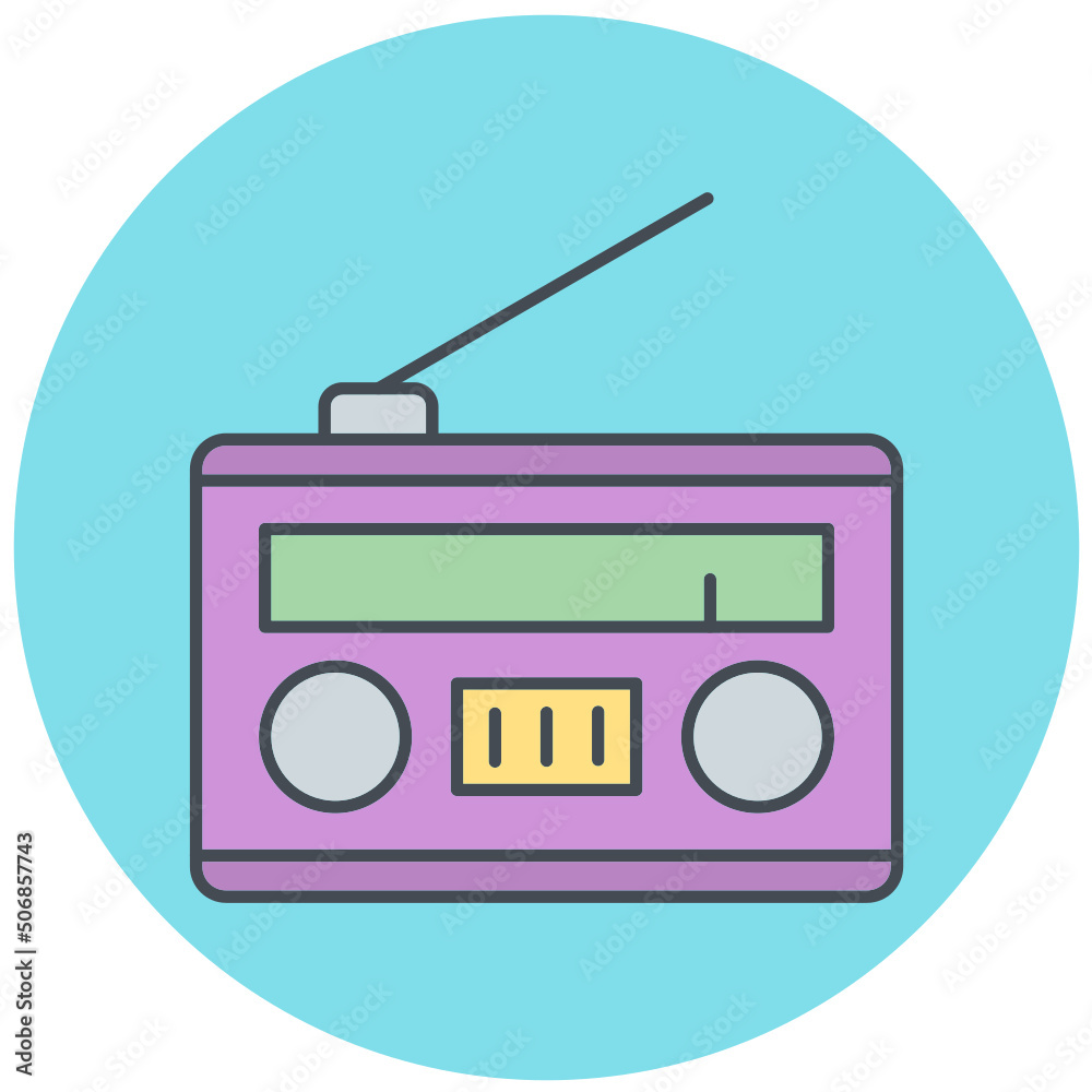 Radio Icon Design