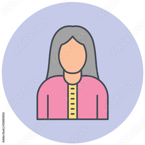 Fashion Designer Icon Design