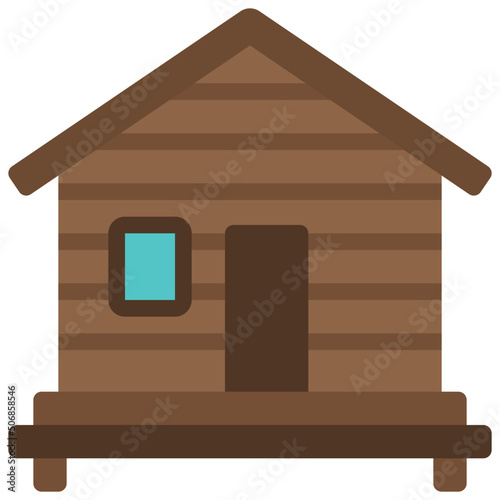 Beach Cabin Icon