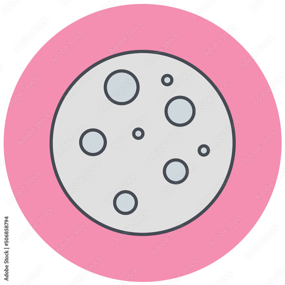 Moon Icon Design Moon Icon Design