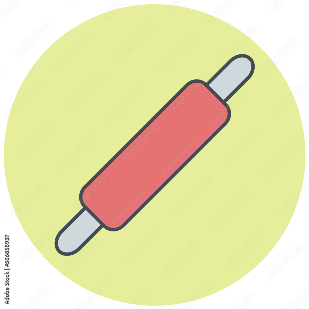 Rolling Pin Icon Design