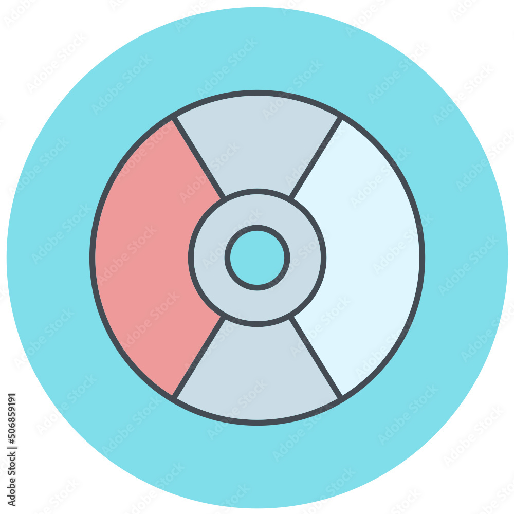 Compact Disc Icon Design Compact Disc Icon Design