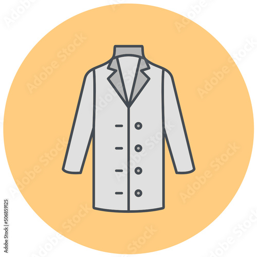 Lab Coat Icon Design