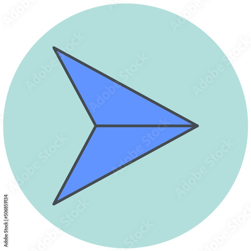 Free Download Send Icon Design - GFXLoad