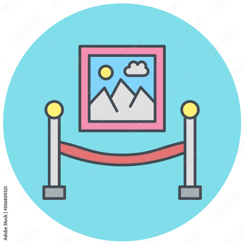 Exhibition Icon Design Exhibition Icon Design