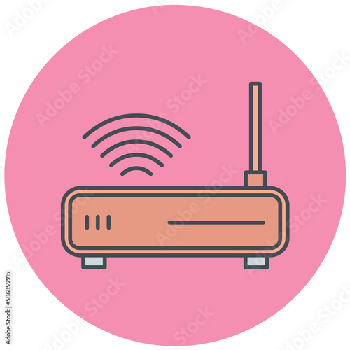 Router Icon Design