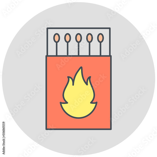 Match Box Icon Design