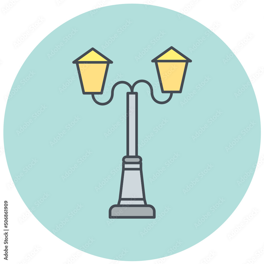 Street Lamp Icon Design Street Lamp Icon Design