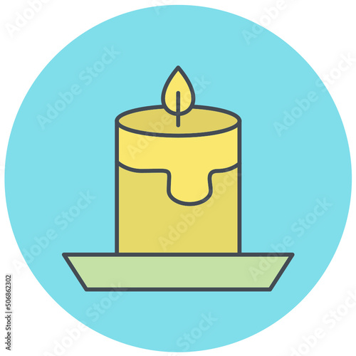 Candle Icon Design