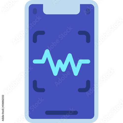 Voice Recognition Mobile Icon