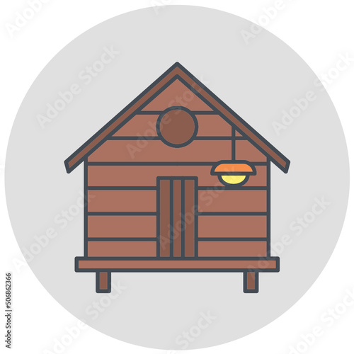 Hut Icon Design