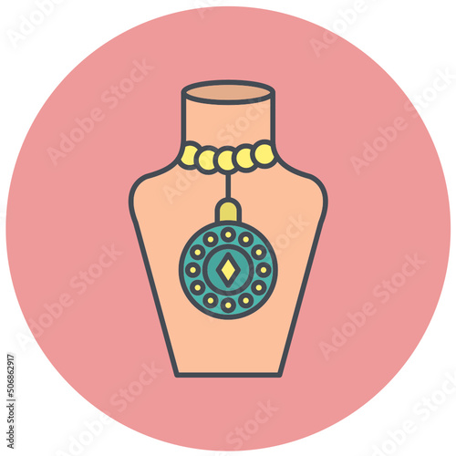 Necklace Icon Design