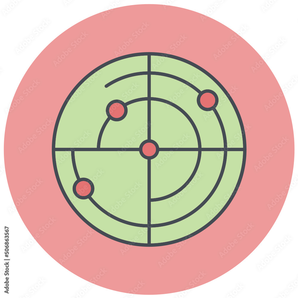 Radar Icon Design Radar Icon Design