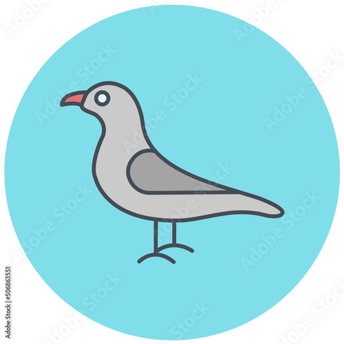 Seagull Icon Design