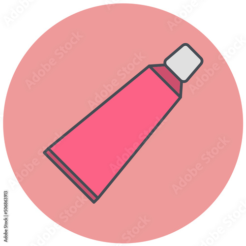 Tooth Paste Icon Design