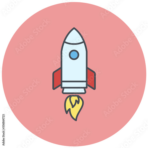 Rocketship Icon Design