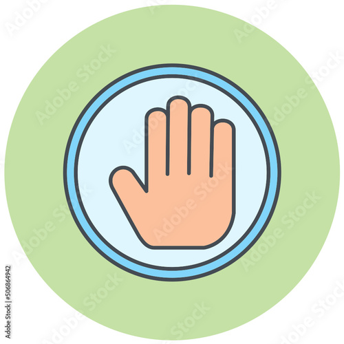 Stop Icon Design