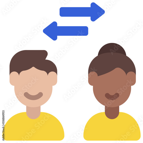 Peer To Peer Transfer Icon