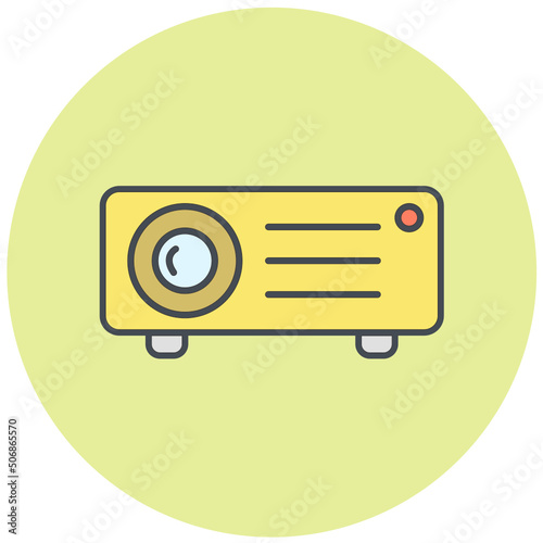 Projector Icon Design