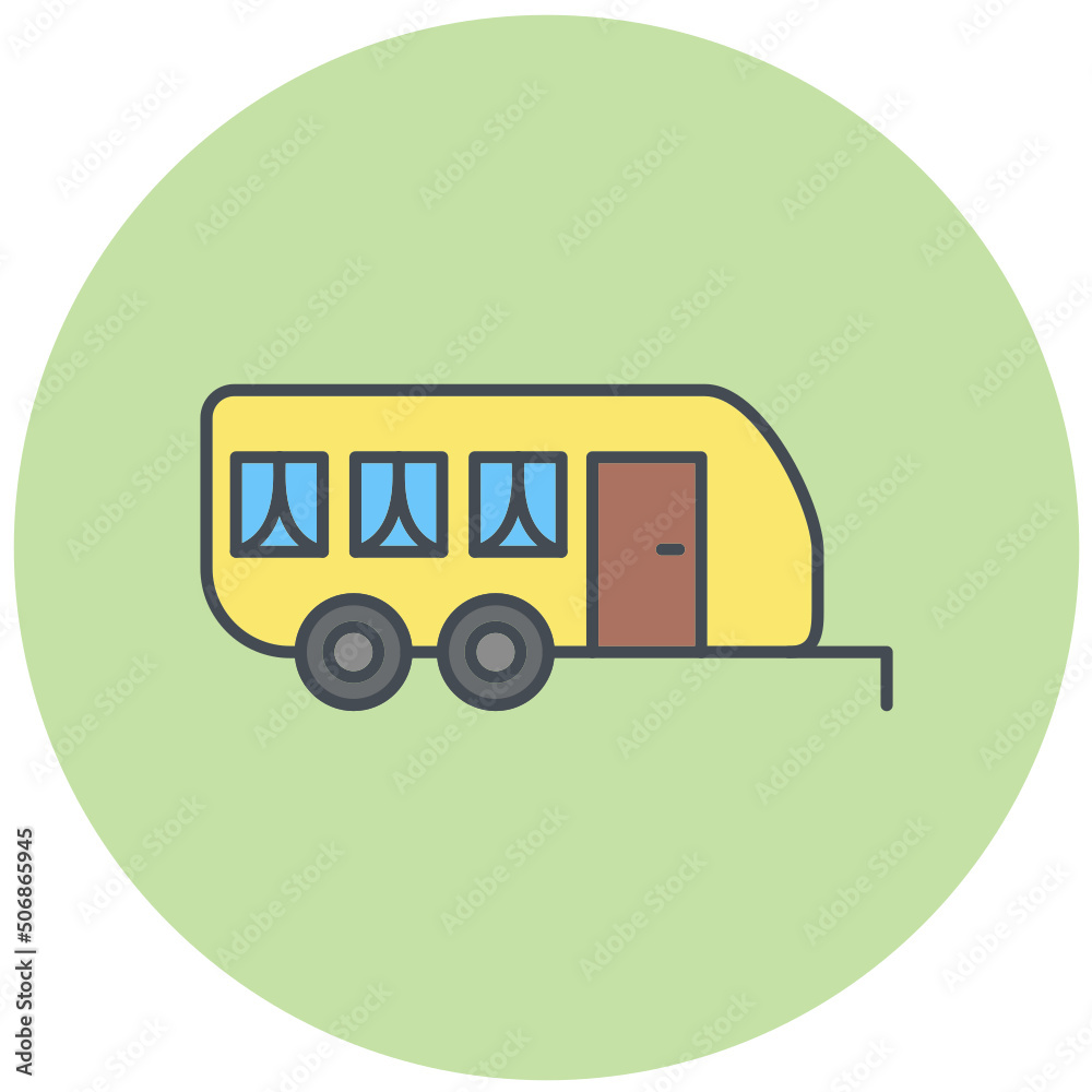Vanity van Icon Design Vanity van Icon Design