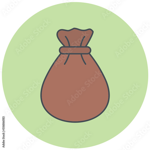 Money Bag Icon Design