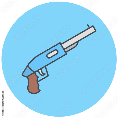 Shotgun Icon Design