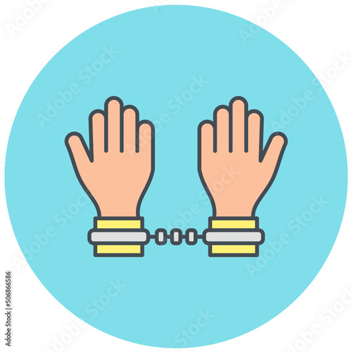Arrest Icon Design