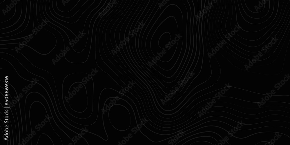 Topographic multicolored linear background for design, abstraction with place for text, Topographic background and texture, monochrome image. 3D waves, contour background. wood grain texture.	