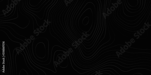 Topographic multicolored linear background for design, abstraction with place for text, Topographic background and texture, monochrome image. 3D waves, contour background. wood grain texture. © Grave passenger