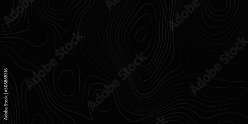 Topographic multicolored linear background for design, abstraction with place for text, Topographic background and texture, monochrome image. 3D waves, contour background. wood grain texture. 