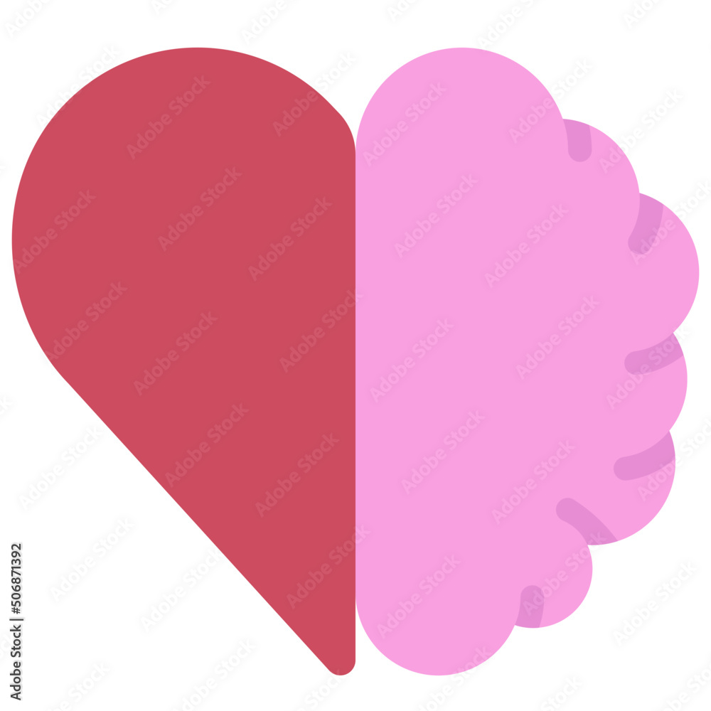 Heart And Brain Icon