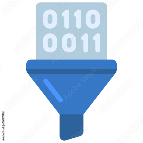Data Filtering Icon