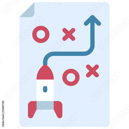 Launch Planning Icon