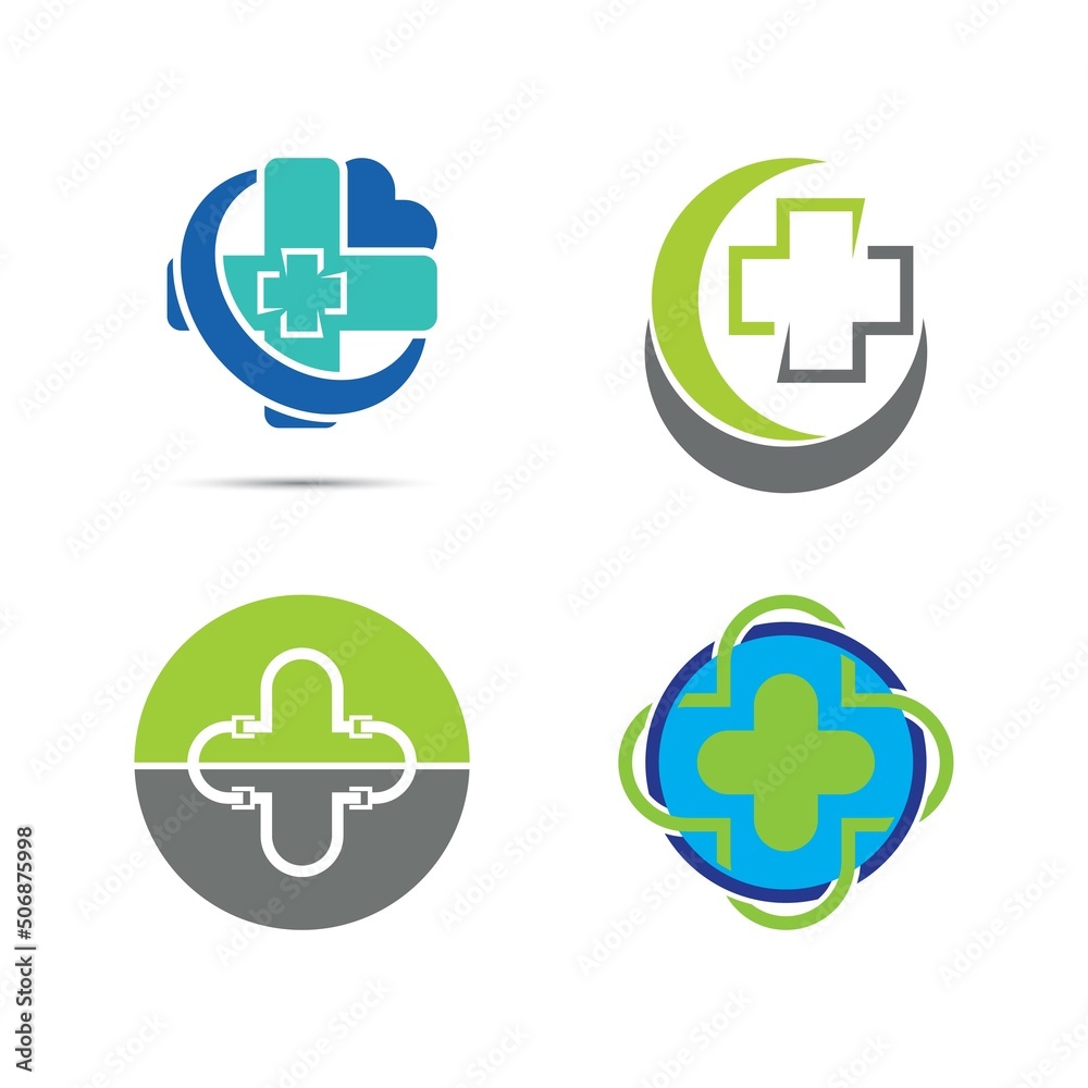 Health Medical Logo template vector Health Medical Logo template vector