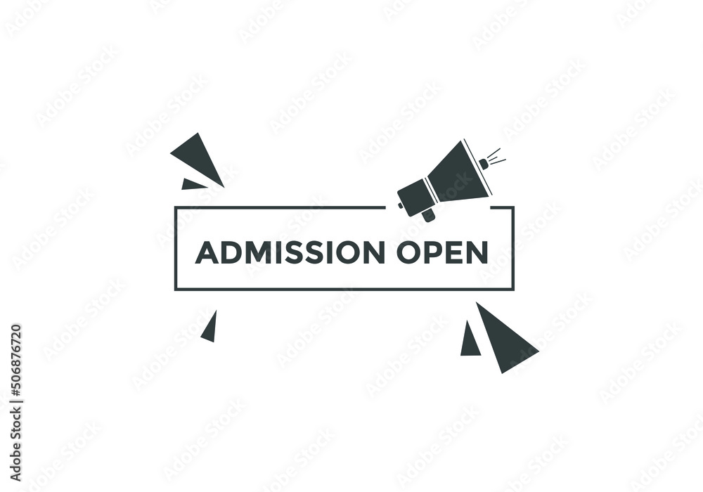 Admission open button. Admission open text web template. Admission open banner
Admission open button. Admission open text web template. Admission open banner