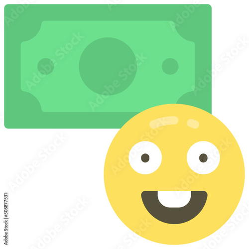 Financially Positive Icon